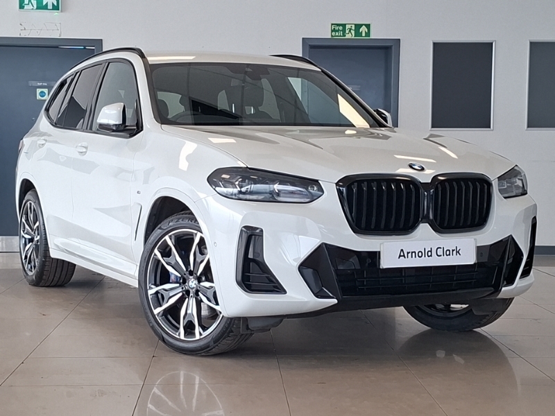 BMW X3 Xdrive20d Mht M Sport Step White