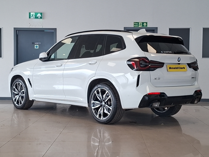 BMW X3 Xdrive20d Mht M Sport Step White #2
