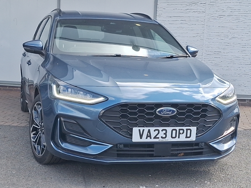 Ford Focus 1.0 Ecoboost Hybrid Mhev 155 St-line X Blue