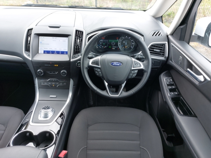 Ford Galaxy 2.5 Fhev 190 Titanium Cvt White #3
