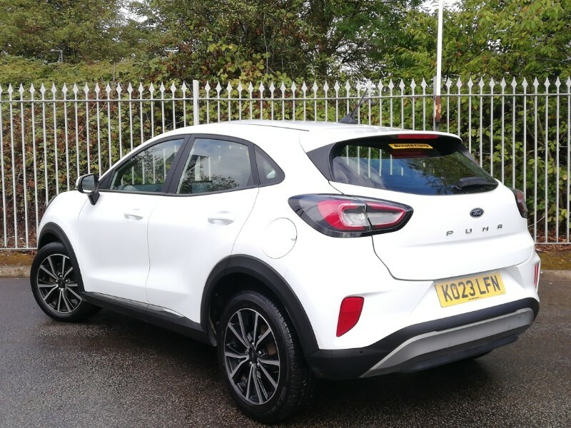 Ford Puma 1.0 Ecoboost Hybrid Mhev Titanium White #2