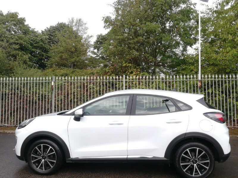 Ford Puma 1.0 Ecoboost Hybrid Mhev Titanium White #4