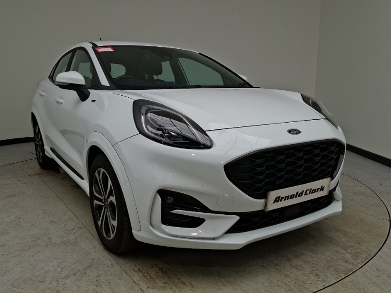 Ford Puma 1.0 Ecoboost Hybrid Mhev St-line White