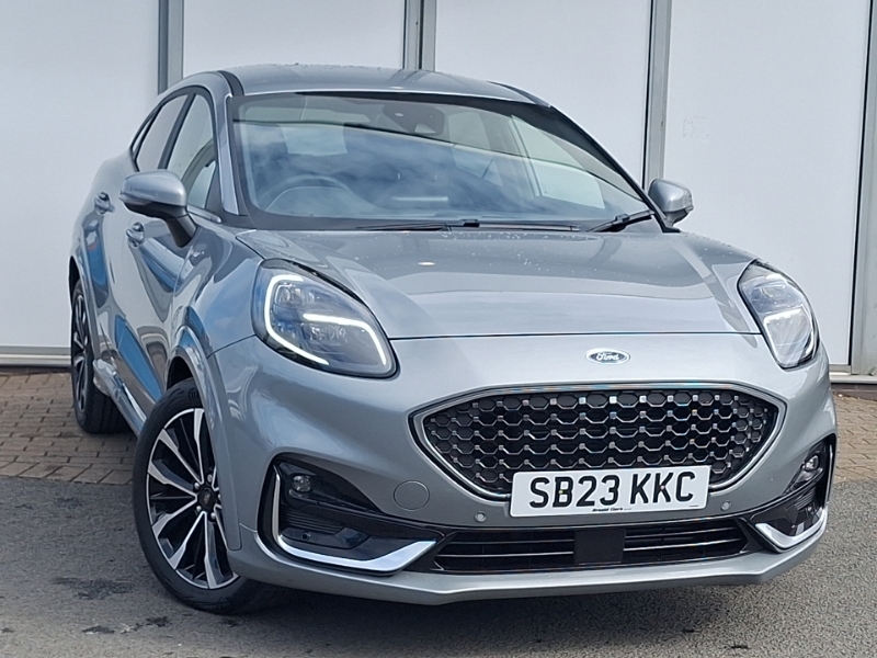 Ford Puma 1.0 Ecoboost Hybr Mhev 155 St-line Vignale Dct Silver