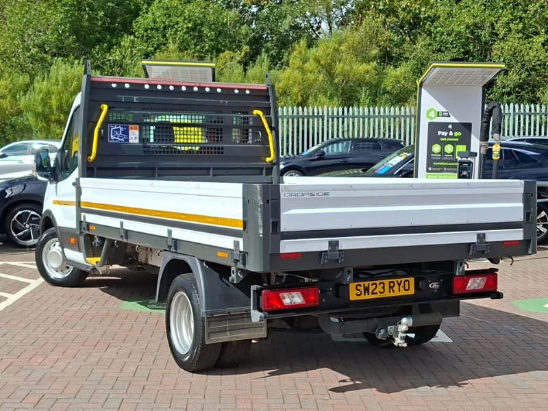 Ford Transit Custom 2.0 Ecoblue 130Ps Chassis Cab White #2