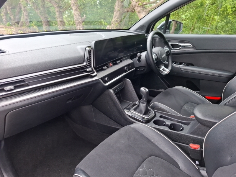 Kia Sportage 1.6T Gdi 157 48V Isg Gt-line White #5