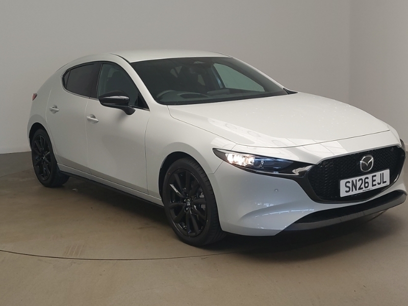 Mazda 3 2.5 E-skyactiv G Mhev 140 Homura White
