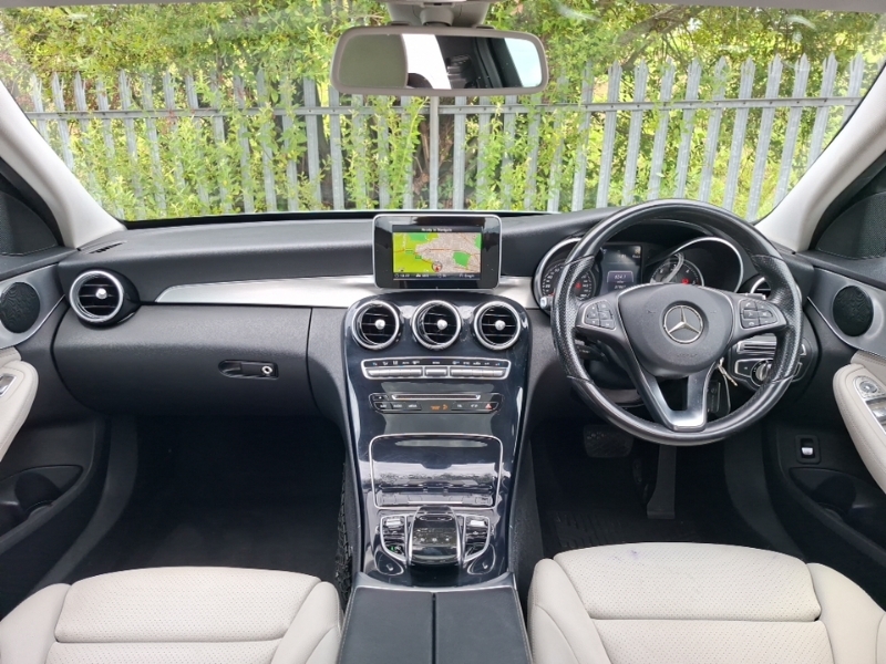 Mercedes-Benz C Class C220d Sport Premium Silver #3