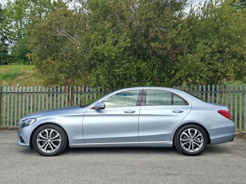 Mercedes-Benz C Class C220d Sport Premium Silver #4