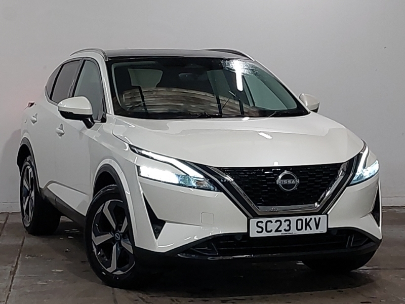 Nissan Qashqai 1.3 Dig-t Mh N-connecta White