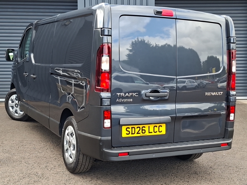 Renault Trafic Ll30 Blue Dci 130 Advance Safety Van Grey #2