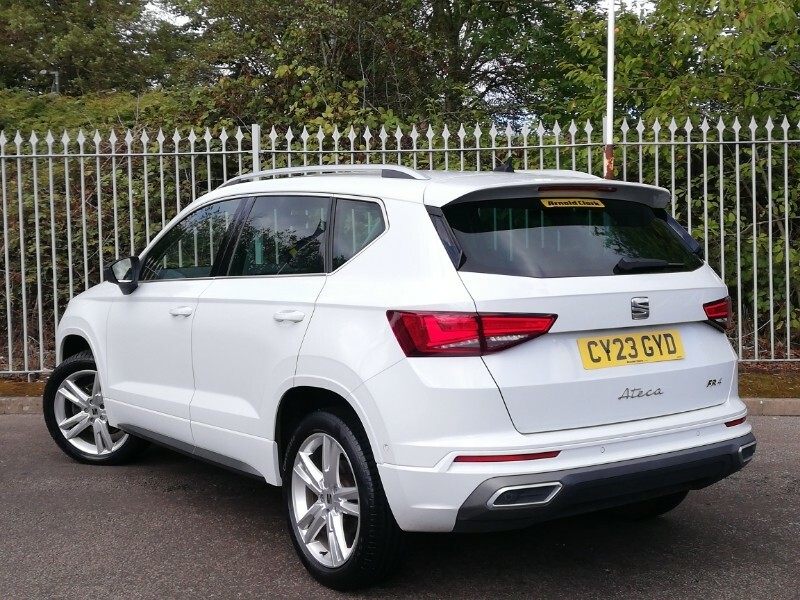Seat Ateca 2.0 Tsi Fr Dsg 4Drive White #2