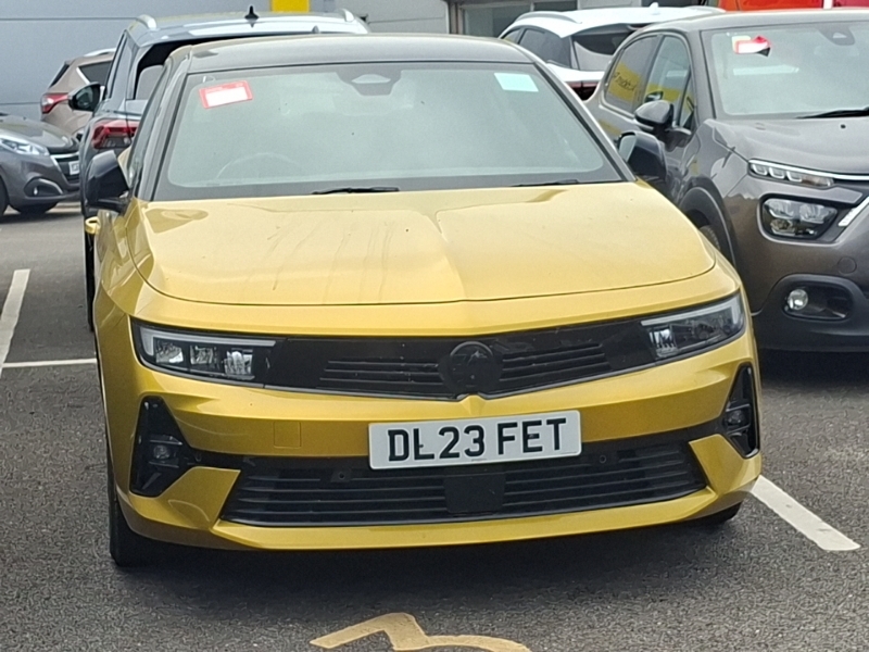 Vauxhall Astra 1.2 Turbo 130 Gs Yellow