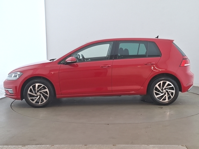 Volkswagen Golf 1.6 Tdi Match Red #4