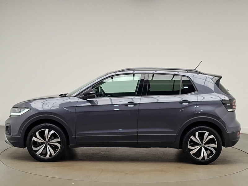 Volkswagen T-Cross 1.0 Tsi Black Edition Grey #4
