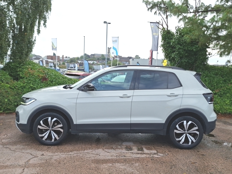 Volkswagen T-Cross 1.0 Tsi 110 Black Edition Dsg Grey #4