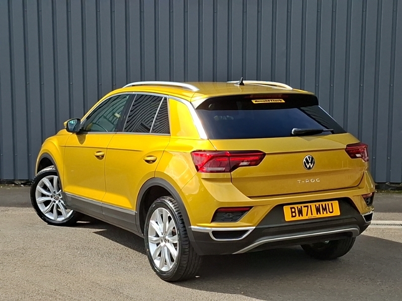 Volkswagen T-Roc 1.5 Tsi Evo Sel Dsg Yellow #2