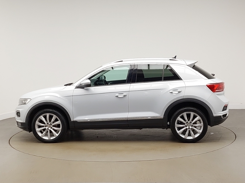 Volkswagen T-Roc 1.5 Tsi Evo Sel Silver #4
