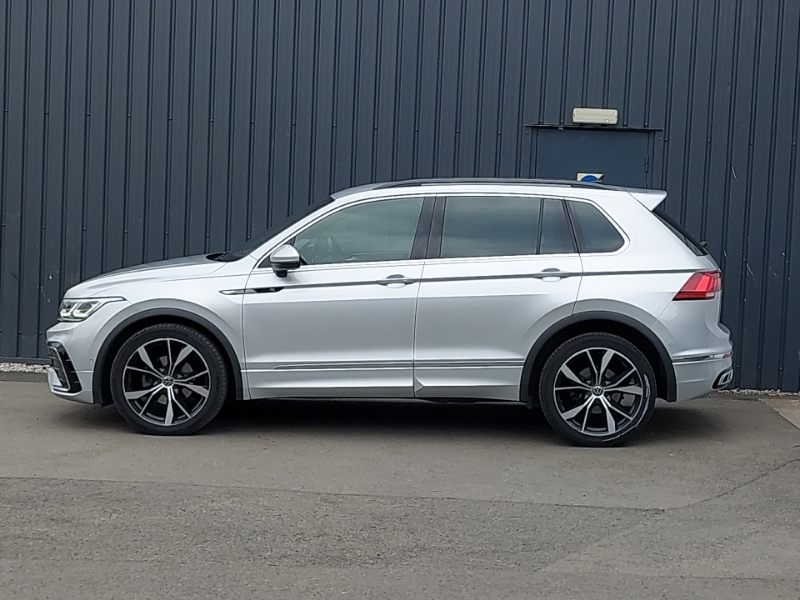 Volkswagen Tiguan 2.0 Tdi 4Motion R-line Dsg Silver #4