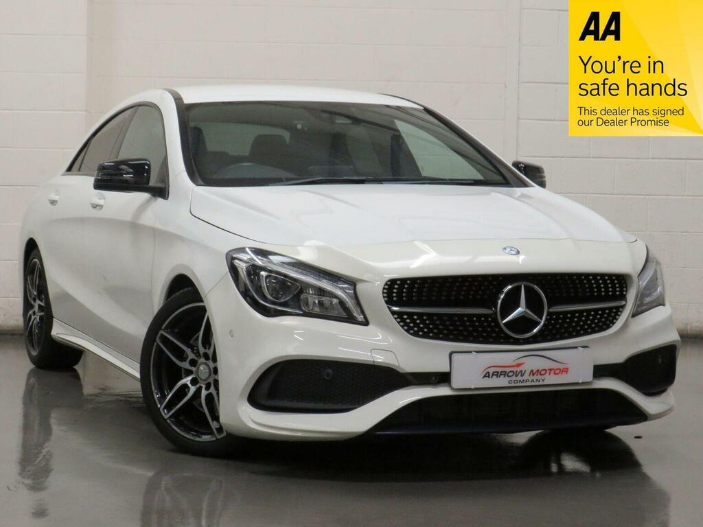 Mercedes-Benz CLA Class Saloon 2.1 Cla220d Amg Line Coupe 7G-dct 4Matic Eu White