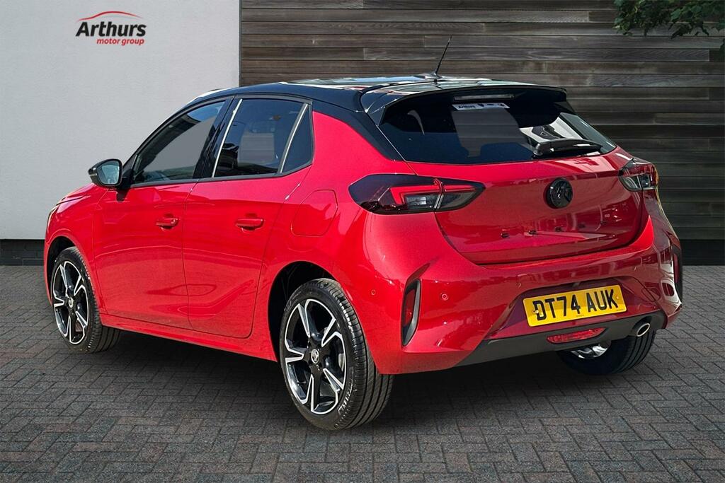 Vauxhall Corsa 1.2 Turbo Gs DT74AUK Red #5