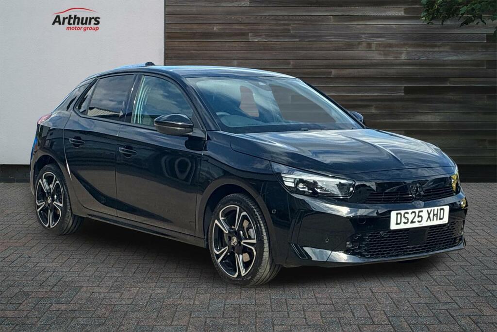 Vauxhall Corsa 1.2 Turbo Ultimate DS25XHD Black
