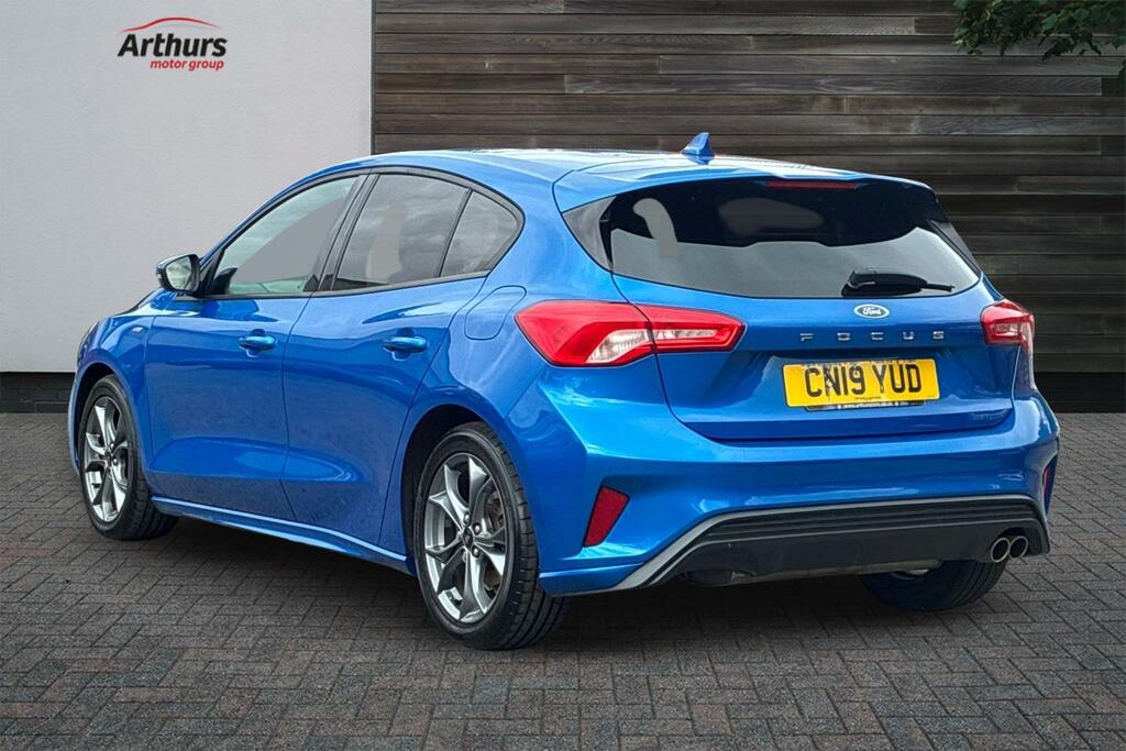Ford Focus 1.0 Ecoboost 125 St-line CN19YUD Blue #5