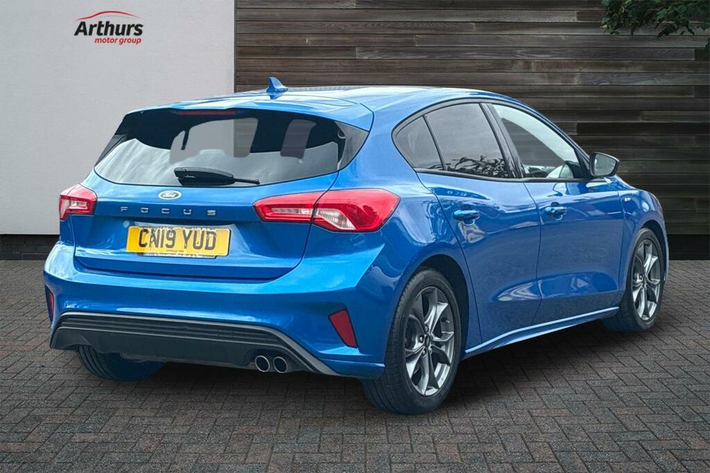 Ford Focus 1.0 Ecoboost 125 St-line CN19YUD Blue #3