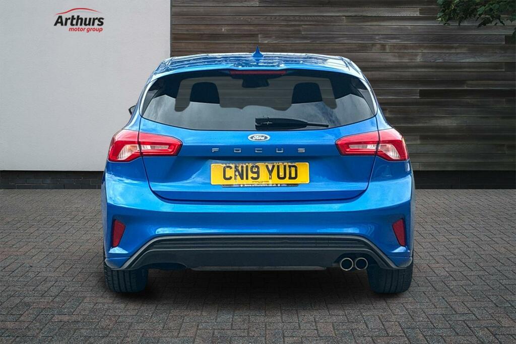 Ford Focus 1.0 Ecoboost 125 St-line CN19YUD Blue #4