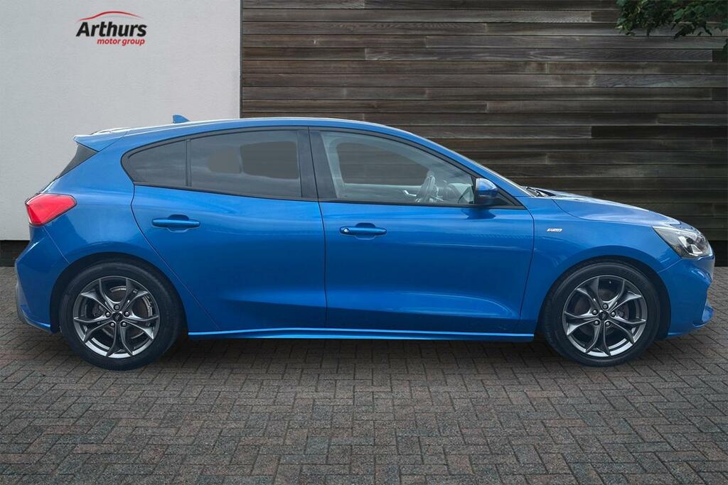 Ford Focus 1.0 Ecoboost 125 St-line CN19YUD Blue #2