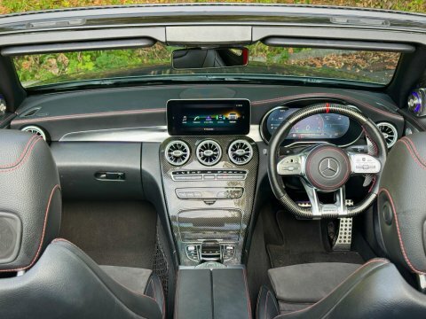 Mercedes-Benz C Class 2018 2.0 C220d Amg Line Premium Coupe Black #71