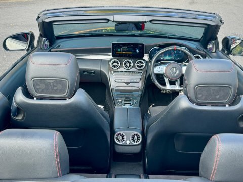 Mercedes-Benz C Class 2018 2.0 C220d Amg Line Premium Coupe Black #8