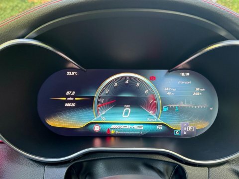 Mercedes-Benz C Class 2018 2.0 C220d Amg Line Premium Coupe Black #52