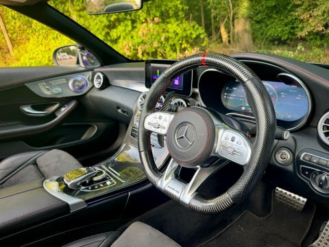 Mercedes-Benz C Class 2018 2.0 C220d Amg Line Premium Coupe Black #72