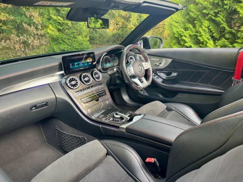 Mercedes-Benz C Class 2018 2.0 C220d Amg Line Premium Coupe Black #59