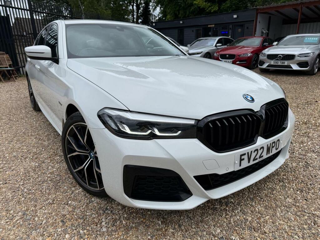 BMW 5 Series Saloon 2.0 530E 12Kwh M Sport Steptronic Euro 6 S White