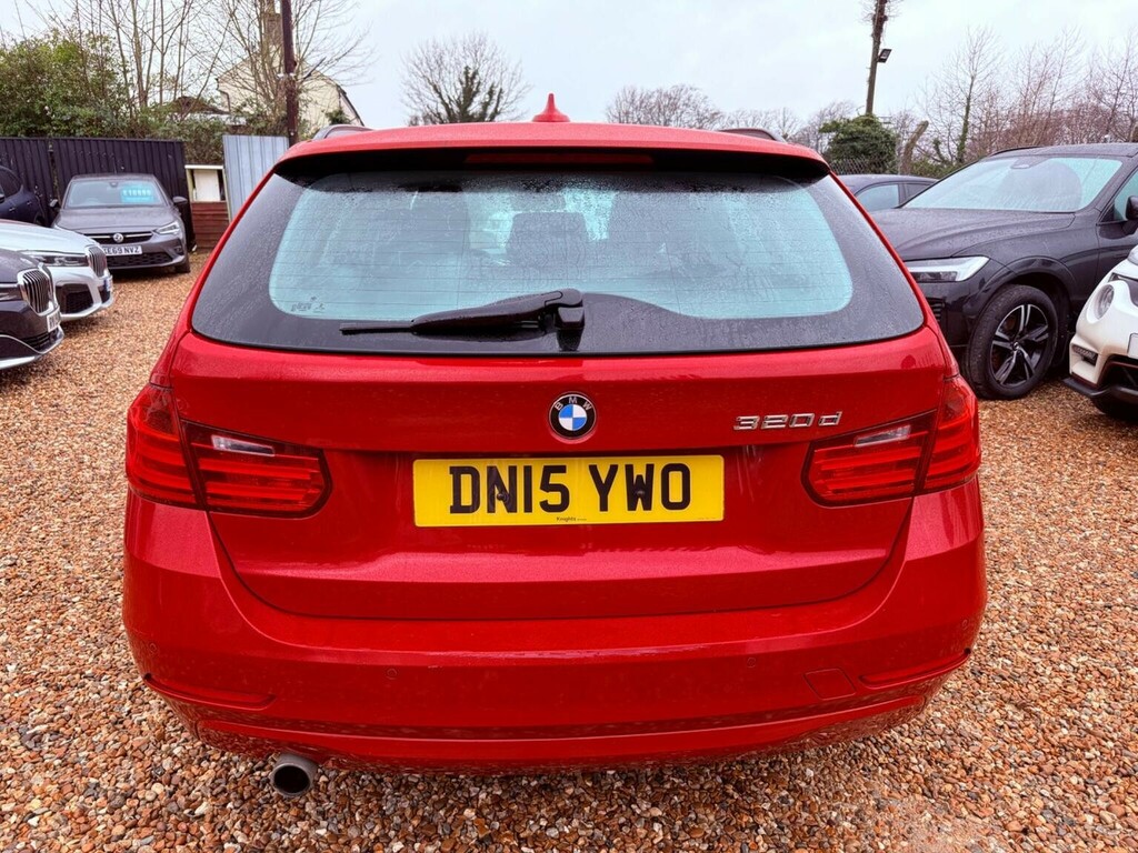 BMW 3 Series Estate 2.0 320D Ed Blueperformance Efficientdynami DN15YWO Red #6