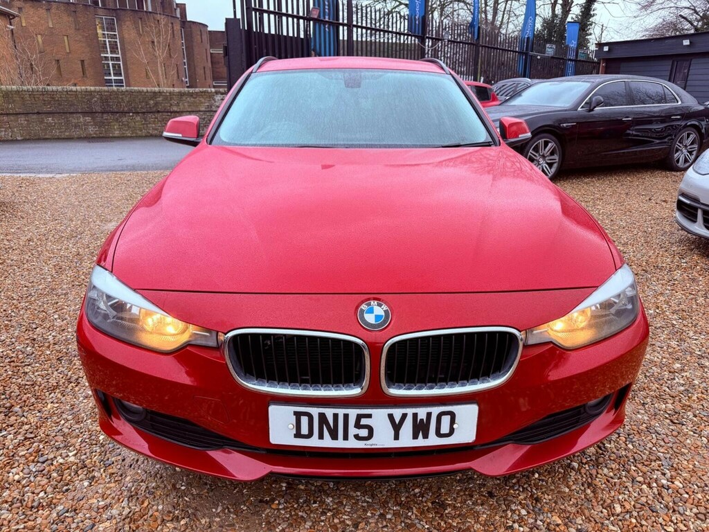 BMW 3 Series Estate 2.0 320D Ed Blueperformance Efficientdynami DN15YWO Red #2