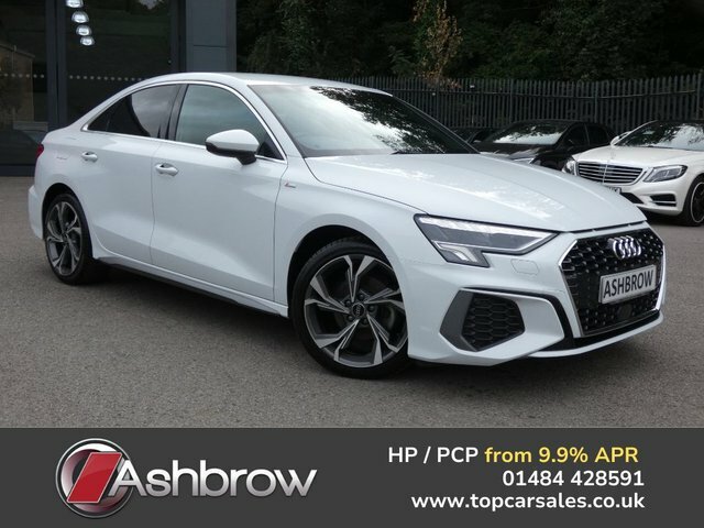 Audi A3 2023 Saloon 1.5 Tfsi 35 S Line 150 Ss White