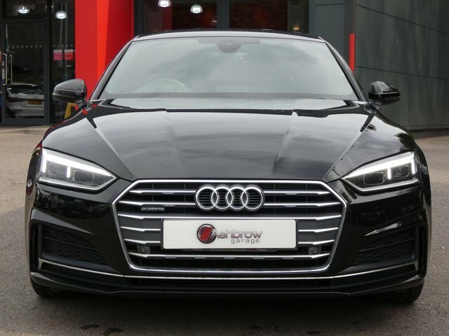 Audi A5 2017 Sportback 2.0 Tdi S Line S Tronic Quattro SA67DJF Black #6
