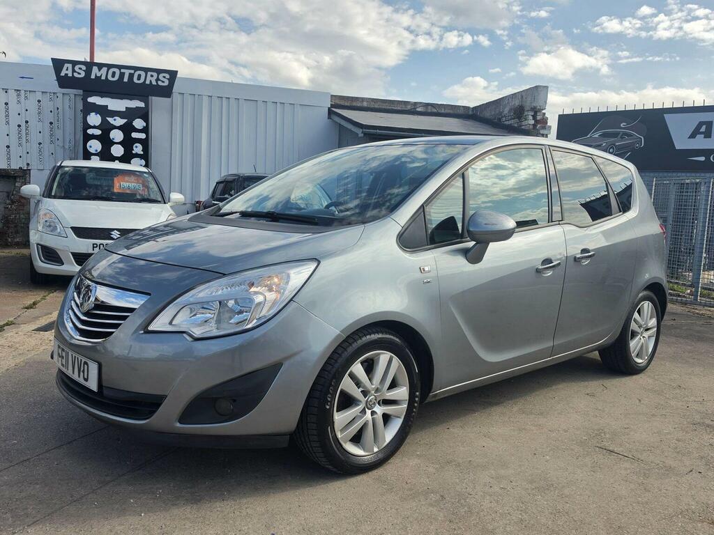 Vauxhall Meriva 1.7 Cdti Se Euro 5 201111 Silver #3