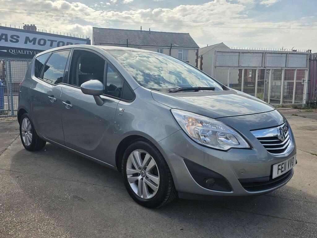 Vauxhall Meriva 1.7 Cdti Se Euro 5 201111 Silver
