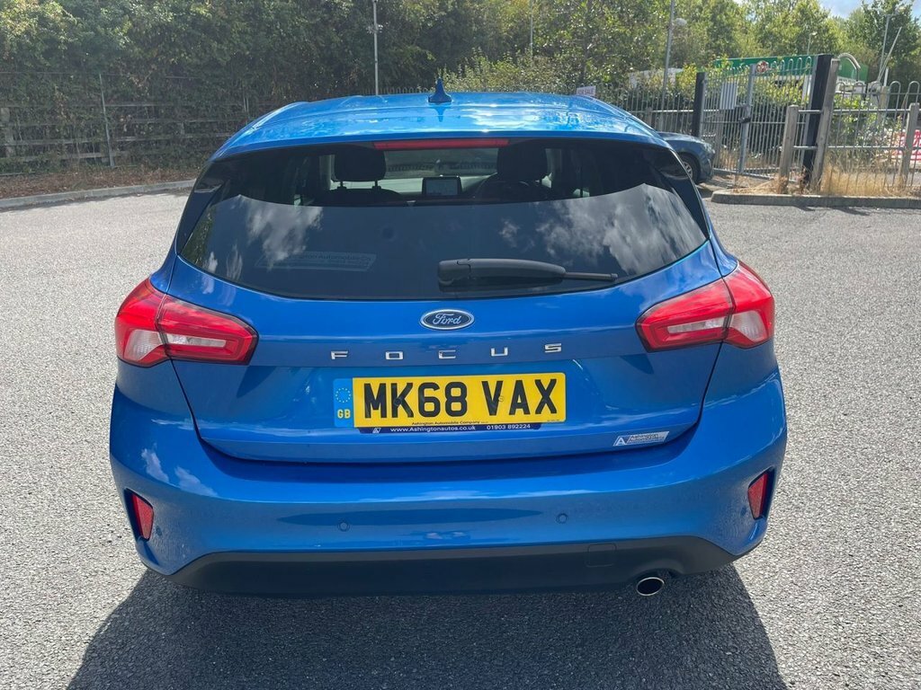 Ford Focus 1L Titanium MK68VAX Blue #4