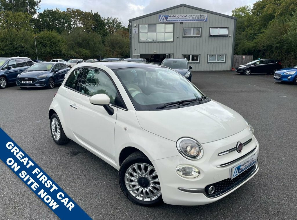 Fiat 500 1L Lounge DY67UJD White
