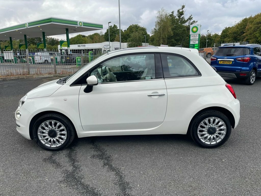 Fiat 500 1L Lounge DY67UJD White #6