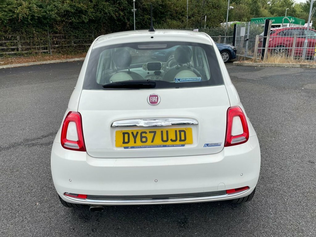 Fiat 500 1L Lounge DY67UJD White #4