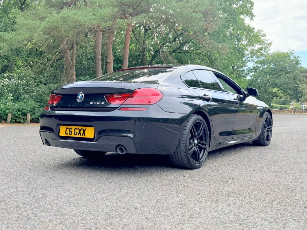 BMW 6 Series Gran Coupe Gran Coupe Black #7