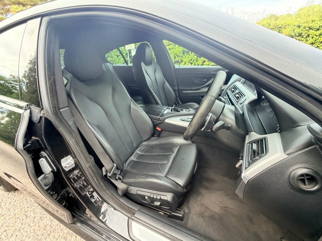 BMW 6 Series Gran Coupe Gran Coupe Black #13