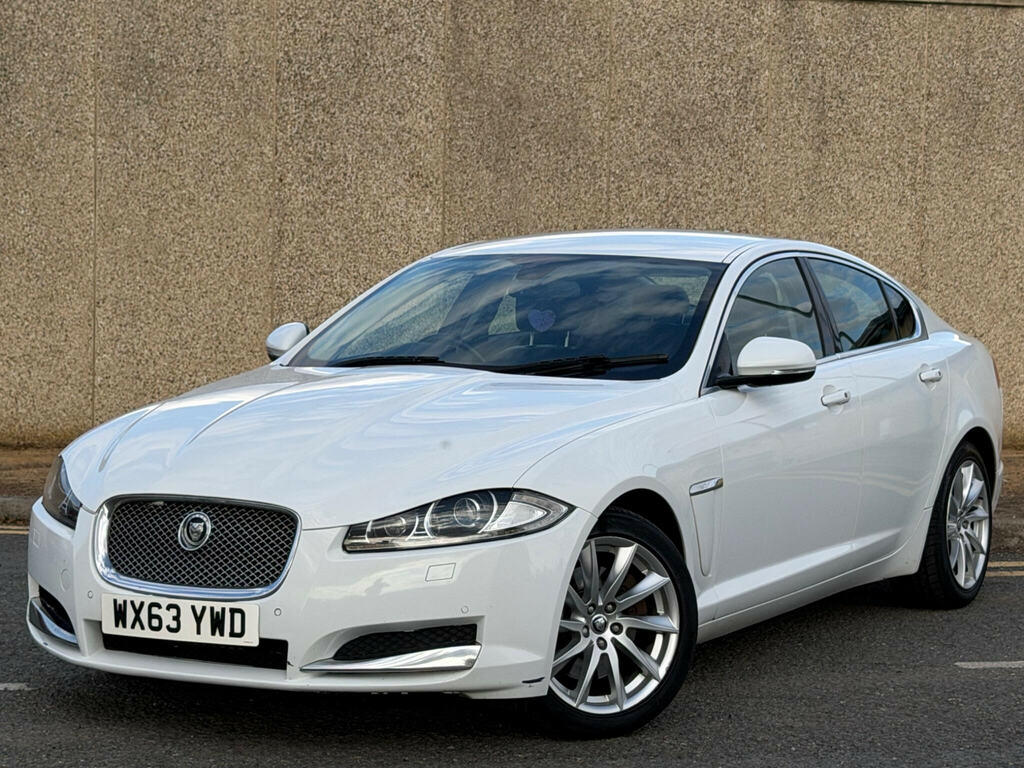 Jaguar XF 2.2D Premium Luxury Euro 5 Ss WX63YWD White #2