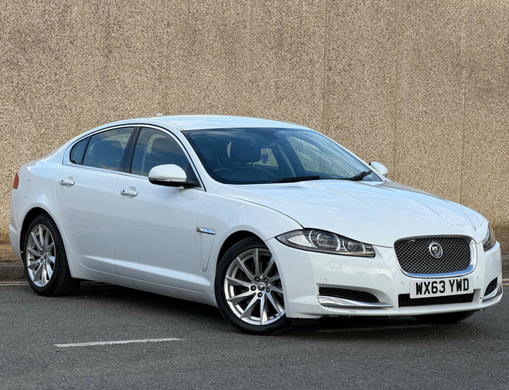 Jaguar XF 2.2D Premium Luxury Euro 5 Ss WX63YWD White #3